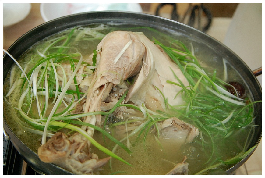 [충남 공주맛집] 양달가든 토종닭 백숙 양에 놀라고 맛에 놀라고 - 양달가든