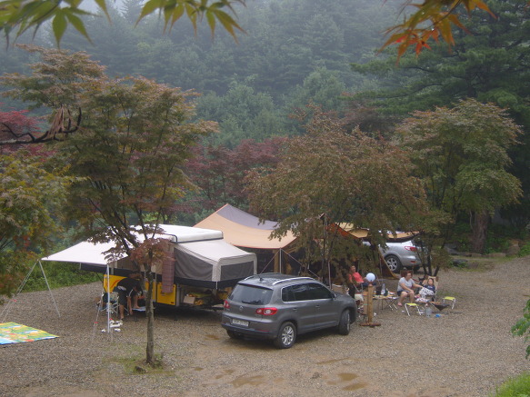 산야초오토캠핑장 이미지
