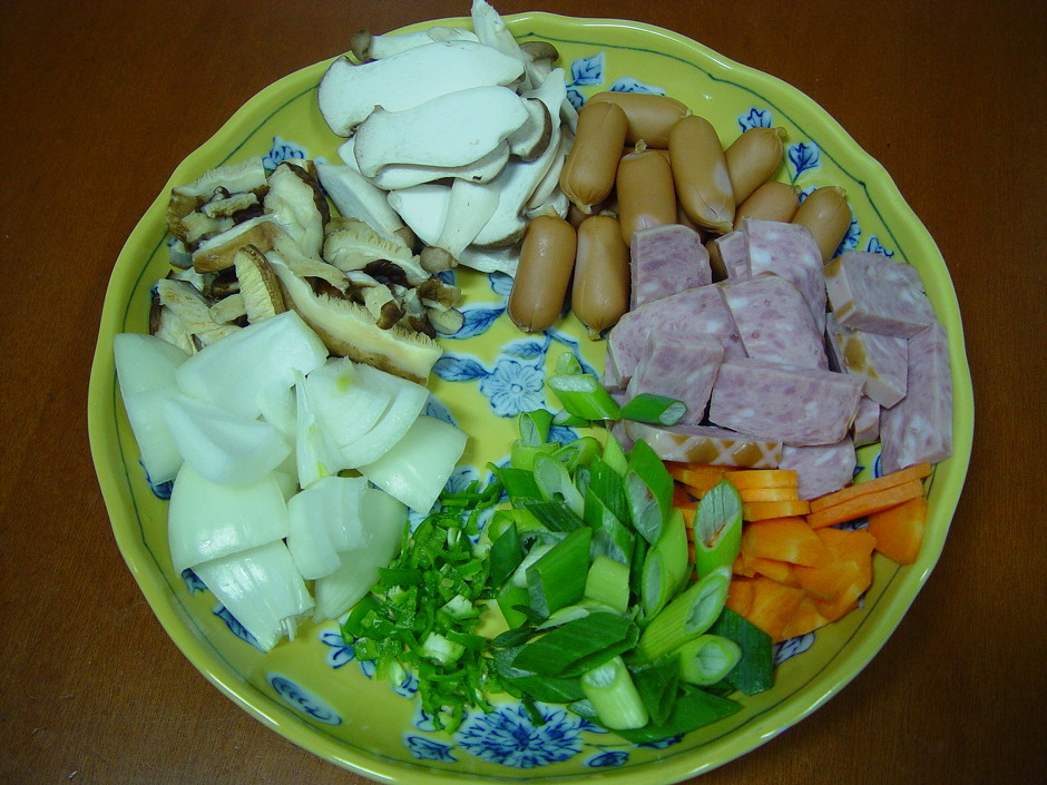 소세지 버섯볶음