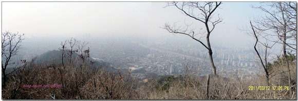 수락지맥3구간(담터고개 - 새우개고개 - 망우산 - 아차산 - 광장동) 