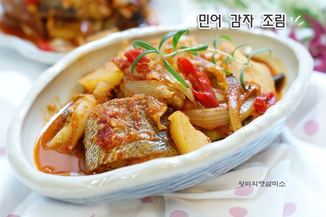 입맛없는 여름철 보양식 민어 감자 조림