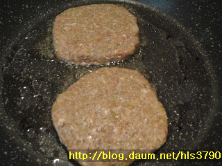 시판하는 햄버거보다 맛있는 햄버거 샌드위치 *^^*