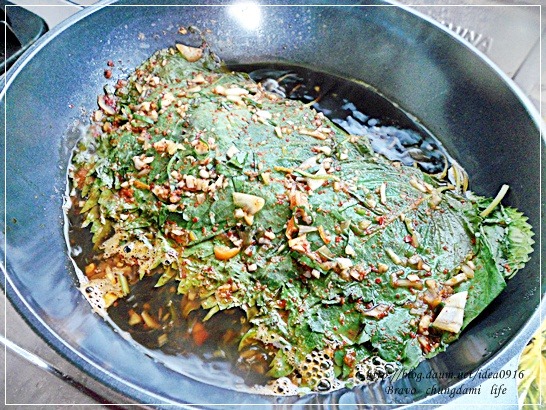집나간 입맛을 돌아오게하는 여름철의 별미 깻잎조림