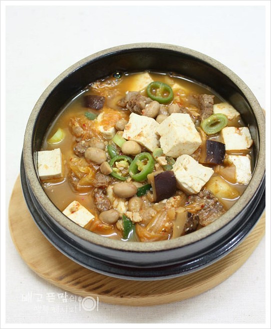 청국장찌개