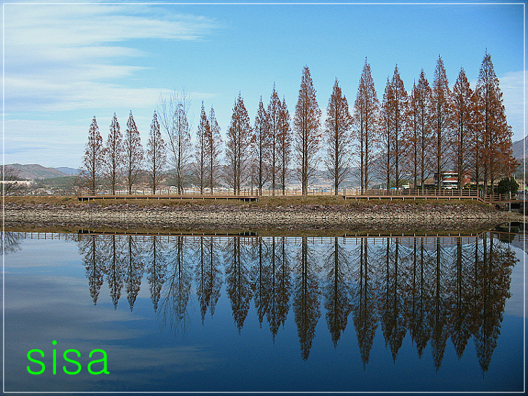 아름다운 반영...2009. 12. 8일