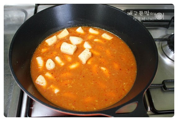 과일떡볶이 이미지