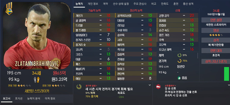 FM2017 공식로스터 포텐정리 | 인스티즈
