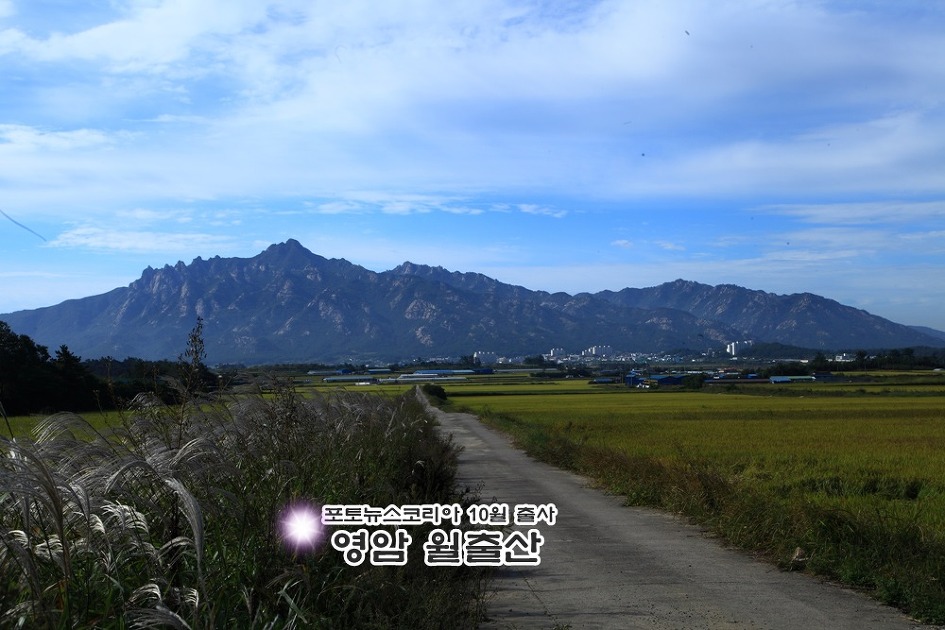 맙소사! 갤럭시 노트 5로 찍은 영암평야와 월출산