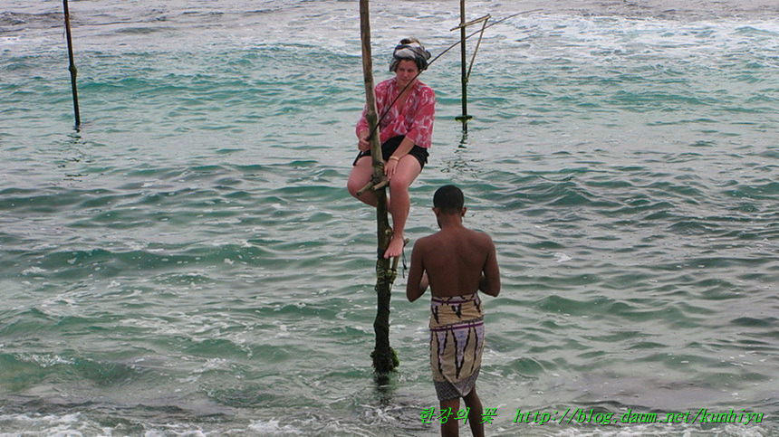 Stilt fishing(스리랑카)-한강의 꽃
