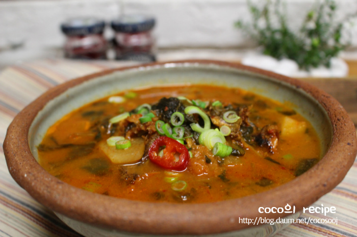 황태 해장국...  coco의 레시피~