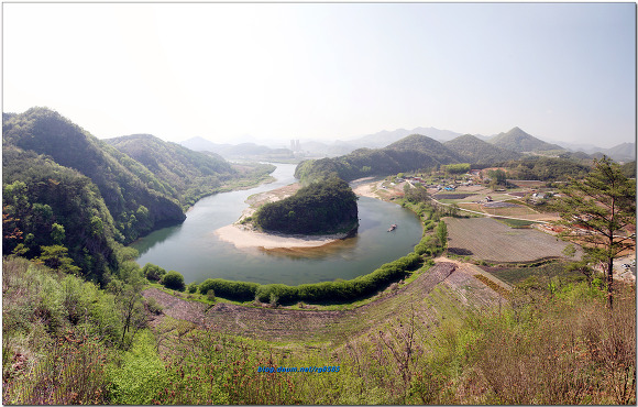 백덕지맥5구간(아침치 - 다래산 - 한반도지형 - 평창강)