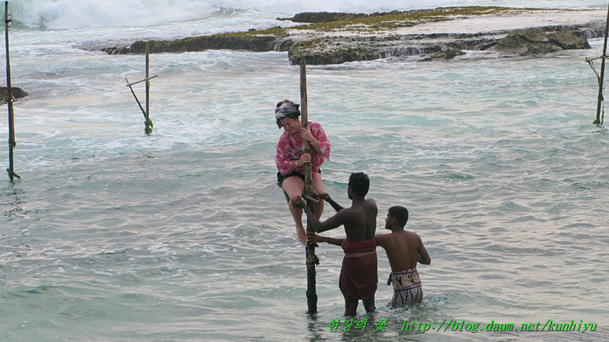 Stilt fishing(스리랑카)-한강의 꽃