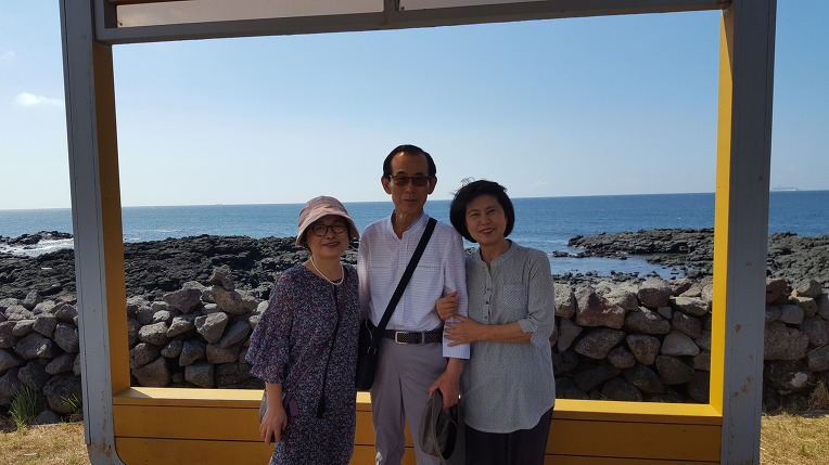 구로시장 대림상회 황규영사장님과 제주섬에서 만남